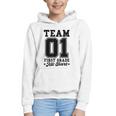 Team 1st Grade All-Stars Back To School Sports Jersey Graphic Youth Hoodie Team 1st Grade All-Stars Back To School Sports Jersey Graphic Youth Hoodie