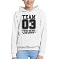 Team 3rd Grade All-Stars Back To School Sports Jersey Graphic Youth Hoodie Team 3rd Grade All-Stars Back To School Sports Jersey Graphic Youth Hoodie