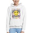 Third Grade Vibes Groovy Smile Face Back To School Girl Kid Graphic Youth Hoodie Third Grade Vibes Groovy Smile Face Back To School Girl Kid Graphic Youth Hoodie