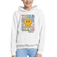 Third Grade Vibes Retro Smile Back To School 3rd Grade Team Graphic Youth Hoodie Third Grade Vibes Retro Smile Back To School 3rd Grade Team Graphic Youth Hoodie