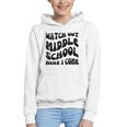 Watch Out Middle School Here I Come Funny Back To School Graphic Youth Hoodie