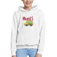 Wheels On The Bus Kids Back To School Graphic Youth Hoodie Wheels On The Bus Kids Back To School Graphic Youth Hoodie