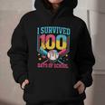 100 Days Of School Baseball Drip 100 Days Boy Girl Kids Graphic Youth Hoodie