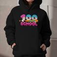 100 Days Of School Baseball Ice Cream Drip For Teacher Kid Graphic Youth Hoodie