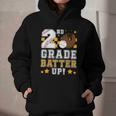 2nd Grade Batter Up Baseball First Day Back To School Graphic Youth Hoodie 2nd Grade Batter Up Baseball First Day Back To School Graphic Youth Hoodie