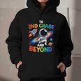 2nd Grade And Beyond Second Grade Astronaut Back To School Graphic Youth Hoodie