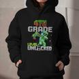 4th Grade Level Unlocked Back To School Pixel Game Graphic Youth Hoodie