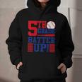 5th Grade Batter Up Back To School Fifth Grade Baseball Boys Graphic Youth Hoodie