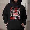 6 7 Bruh Six Seven Valentine Heart Baseball Graphic Youth Hoodie 6 7 Bruh Six Seven Valentine Heart Baseball Graphic Youth Hoodie