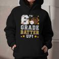 6th Grade Batter Up Baseball First Day Back To School Graphic Youth Hoodie 6th Grade Batter Up Baseball First Day Back To School Graphic Youth Hoodie