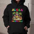 Aloha Kindergarten Pineapple Hawaii Back To School Kids Girl Graphic Youth Hoodie