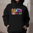Aloha Pre-K Tropical Floral Beach Silly Goose Back To School Graphic Youth Hoodie