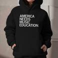 America Needs Music Education Advocacy Back To School Graphic Youth Hoodie America Needs Music Education Advocacy Back To School Graphic Youth Hoodie