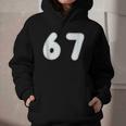 Back To School 67 Notebook Number For Class Year Graphic Youth Hoodie