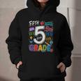 Back To School Fifth 5th Grade Classroom Typography Graphic Youth Hoodie