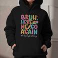 Back To School First Day Of School Bruh Here We Go Again Bro Graphic Youth Hoodie Back To School First Day Of School Bruh Here We Go Again Bro Graphic Youth Hoodie