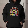 Back To School Shirt Rainbow Happy First Day Of Pre-K Graphic Youth Hoodie Back To School Shirt Rainbow Happy First Day Of Pre-K Graphic Youth Hoodie