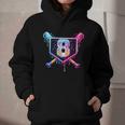 Baseball 8 Year Old Ice Cream Drip 8th Birthday Party Graphic Youth Hoodie