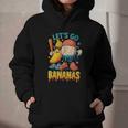Baseball Banana Sports Drip Art For Kids Graphic Youth Hoodie