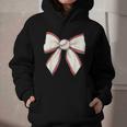 Baseball Coquette Bow Cute Baseball Game Graphic Youth Hoodie