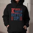 Baseball Kindergarten Back To School Kindergarten Batter Up Graphic Youth Hoodie