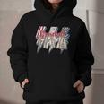Baseball Mama Lightning Bolt Checkered Varsity Mother's Day Graphic Youth Hoodie Baseball Mama Lightning Bolt Checkered Varsity Mother's Day Graphic Youth Hoodie