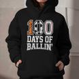 Baseball Soccer Basketball 100 Days Of School Graphic Youth Hoodie Baseball Soccer Basketball 100 Days Of School Graphic Youth Hoodie