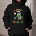 Blasting Into 3rd Grade Dinosaur Astronaut Back To School Graphic Youth Hoodie
