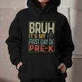 Bruh Its My First Day Of Pre K PreK Back To School Boys Kids Graphic Youth Hoodie Bruh Its My First Day Of Pre K PreK Back To School Boys Kids Graphic Youth Hoodie