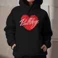 Bulldogs Heart Back To School Spirit R Graphic Youth Hoodie