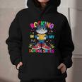 Cat Rocking In My School Shoes Back To School Kids Tee Graphic Youth Hoodie