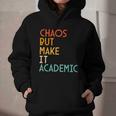 Chaos But Make It Academic Retro Back To School Graphic Youth Hoodie Chaos But Make It Academic Retro Back To School Graphic Youth Hoodie