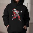 Christmas Baseball Player Santa Xmas Boys Men Toddler Graphic Youth Hoodie