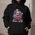 Christmas Baseball Santa Game Day Xmas Boys Kids Men Graphic Youth Hoodie