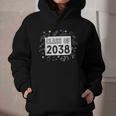 Class Of 2038 Grow Wiith Me School Back To School First Day Graphic Youth Hoodie