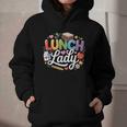 Colorful Lunch Lady Appreciation Retro Back To School Graphic Youth Hoodie Colorful Lunch Lady Appreciation Retro Back To School Graphic Youth Hoodie