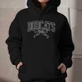 Coquette Bow Bobcats Back To School Team Spirit Graphic Youth Hoodie Coquette Bow Bobcats Back To School Team Spirit Graphic Youth Hoodie