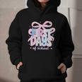 Coquette Bow Happy First Day Of School Back To School Retro Graphic Youth Hoodie Coquette Bow Happy First Day Of School Back To School Retro Graphic Youth Hoodie