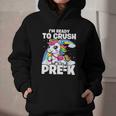 Crush Pre-K Girls Back To School Unicorn First Day Preschool Graphic Youth Hoodie