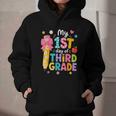 Cute My 1st Day Of Third Grade Pencil Back To School Girls Graphic Youth Hoodie Cute My 1st Day Of Third Grade Pencil Back To School Girls Graphic Youth Hoodie