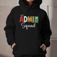 Cute Admin Squad Crew Team Back To School Office Staff Team Graphic Youth Hoodie