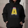 Cute Yellow School Pencil Alphabet Letter A Back To School Graphic Youth Hoodie Cute Yellow School Pencil Alphabet Letter A Back To School Graphic Youth Hoodie