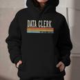Data Clerk Week Retro Vintage Back To School Day Graphic Youth Hoodie Data Clerk Week Retro Vintage Back To School Day Graphic Youth Hoodie