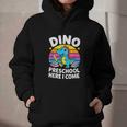 Dino Preschool Here I Come Cute Back To School Graphic Youth Hoodie