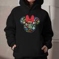 Disney Minnie Mouse Back To School Supplies Face Outline Graphic Youth Hoodie Disney Minnie Mouse Back To School Supplies Face Outline Graphic Youth Hoodie