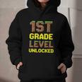 First Day Of 1st Grade Level Unlocked Back To School For Boy Graphic Youth Hoodie First Day Of 1st Grade Level Unlocked Back To School For Boy Graphic Youth Hoodie