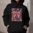 First Day Of 5th Grade Coquette Back To School Girls Kids Graphic Youth Hoodie First Day Of 5th Grade Coquette Back To School Girls Kids Graphic Youth Hoodie