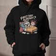 First Day Already Sloth Alarm Clock Back To School Graphic Youth Hoodie First Day Already Sloth Alarm Clock Back To School Graphic Youth Hoodie