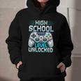 First Day Of High School Level Unlocked Back To School Gamer Graphic Youth Hoodie First Day Of High School Level Unlocked Back To School Gamer Graphic Youth Hoodie