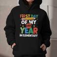 First Day Of My Last Year In Elementary Back To School Graphic Youth Hoodie First Day Of My Last Year In Elementary Back To School Graphic Youth Hoodie